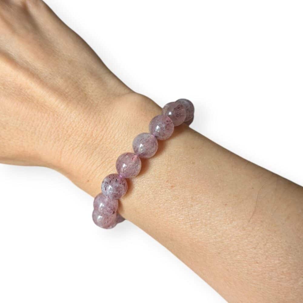 bracelet quartz fraise 10mm