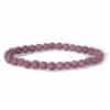 bracelet rubis 6mm