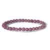 bracelet rubis 6mm