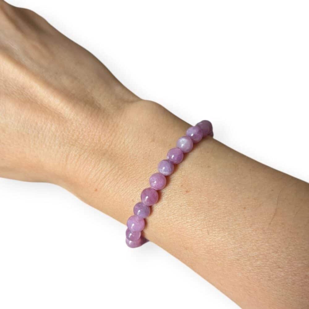 bracelet rubis 6mm