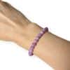 bracelet rubis 6mm