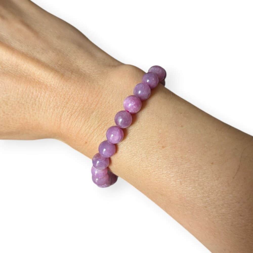 bracelet rubis 8mm (2)