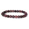 bracelet spinelle rouge 8mm