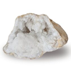 géode cristal de roche