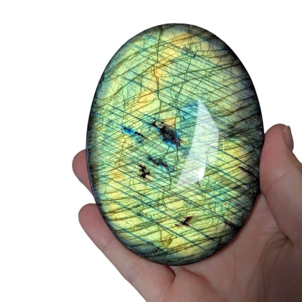 gros galet labradorite