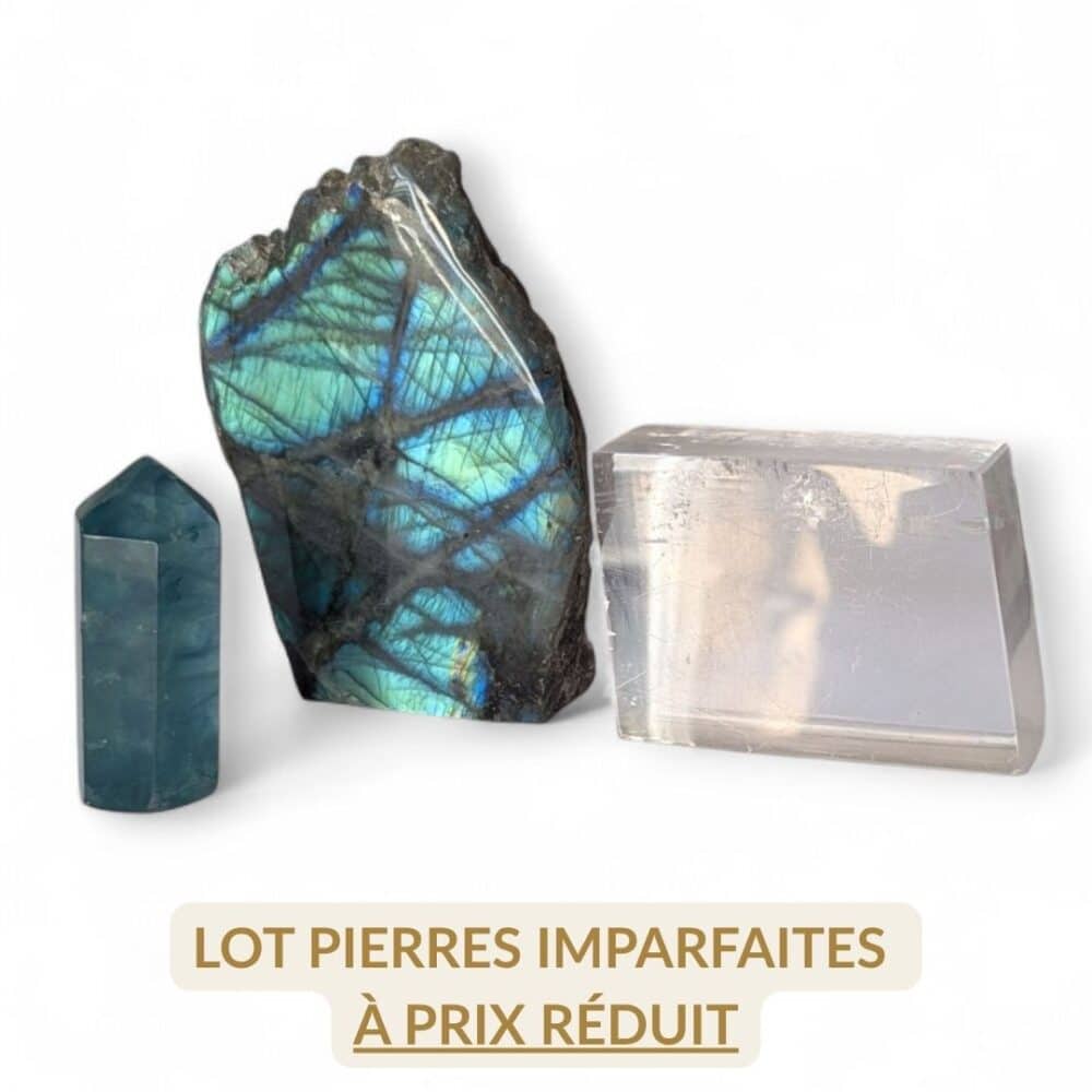 lot 4 pierres imparfaites