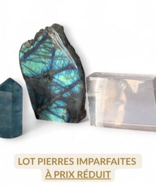 lot 4 pierres imparfaites