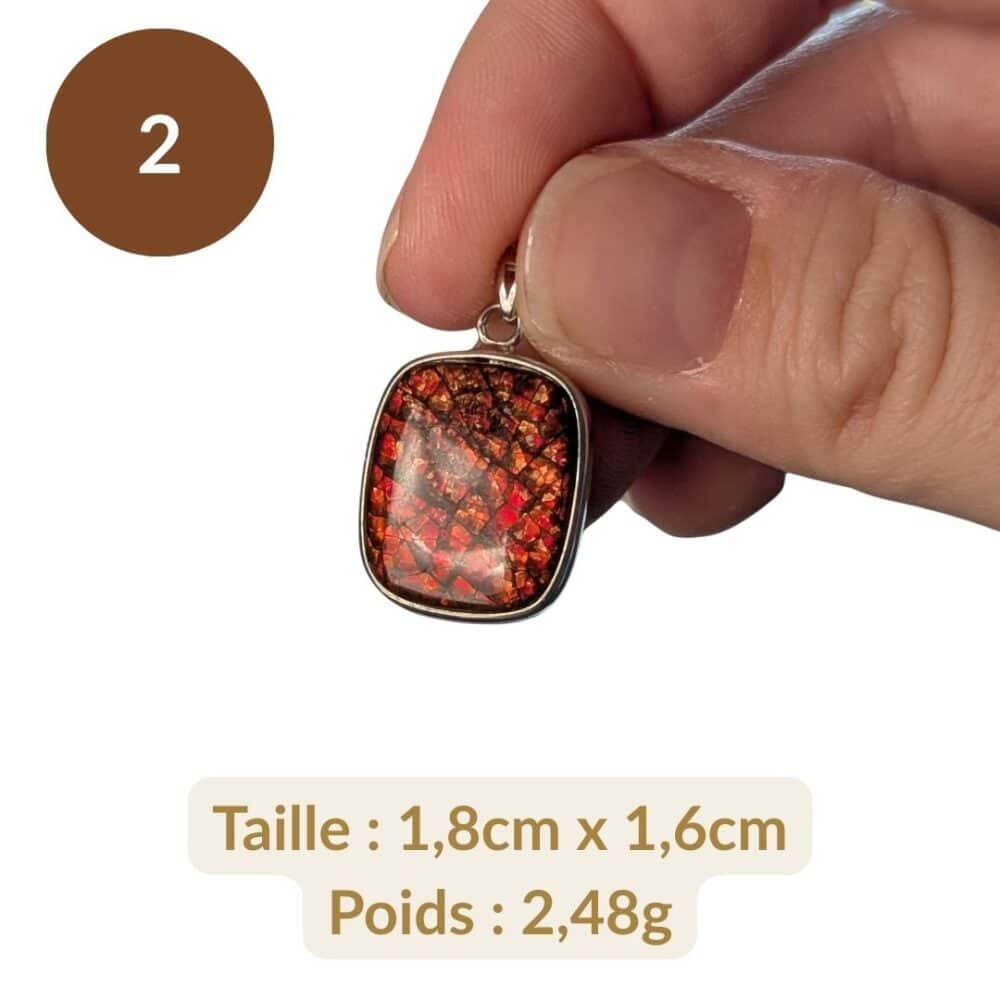 pendentif ammolite n°2