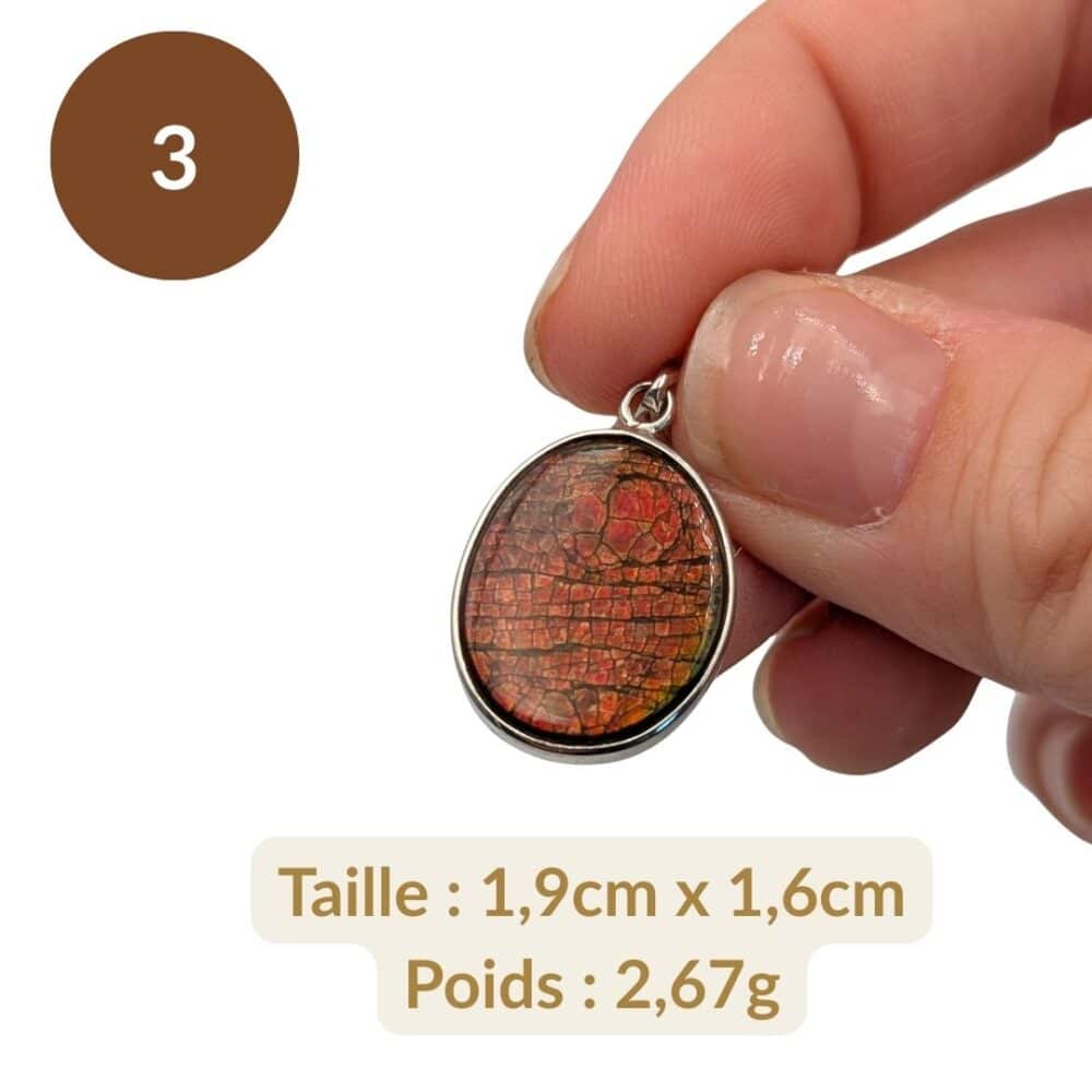 pendentif ammolite n°3