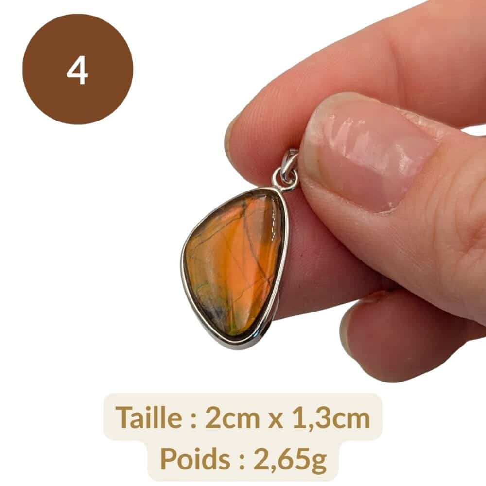 pendentif ammolite n°4