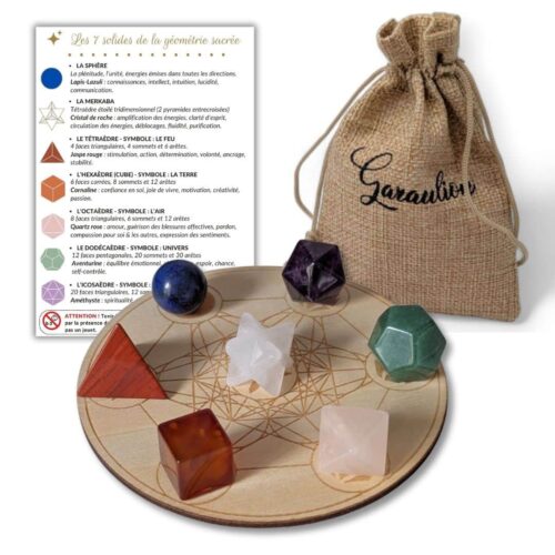 7 solides pierre naturelles