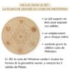 7 solides cristal de roche