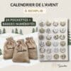 kit calendrier de l'avent
