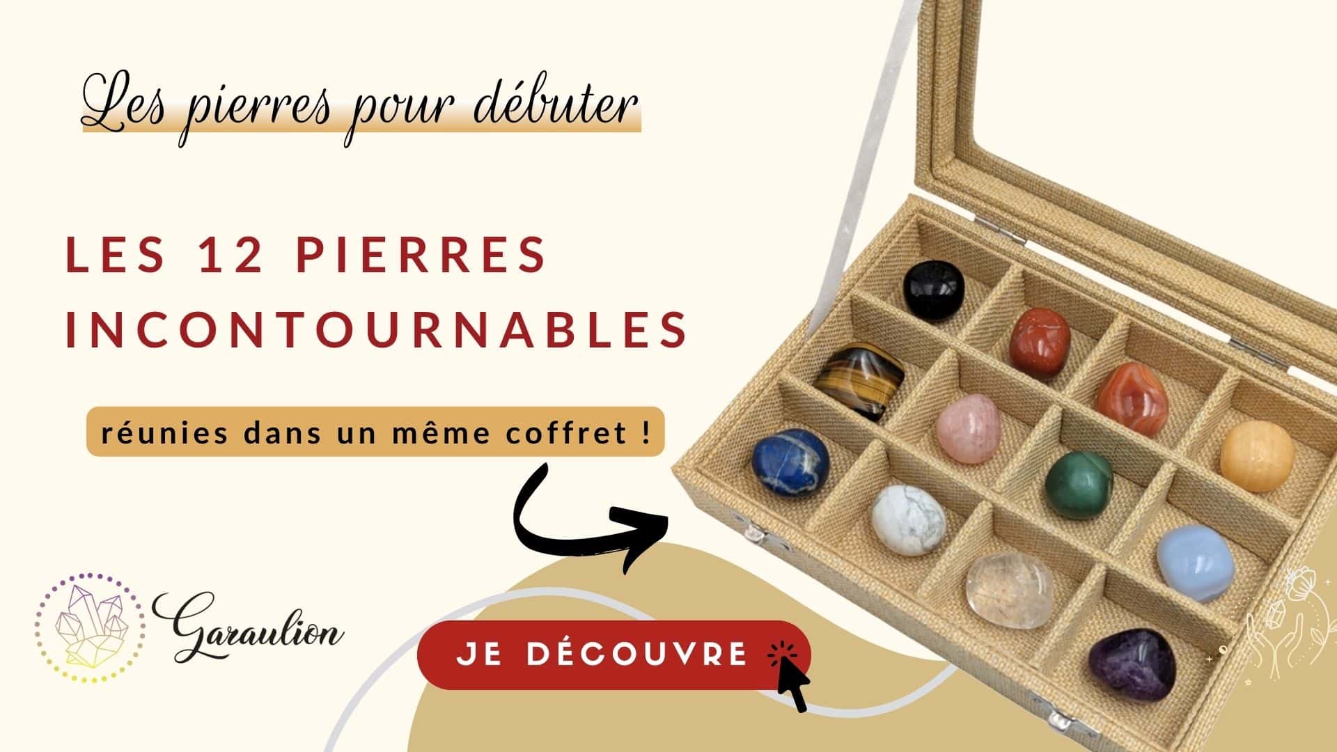 12 pierres lithothérapie