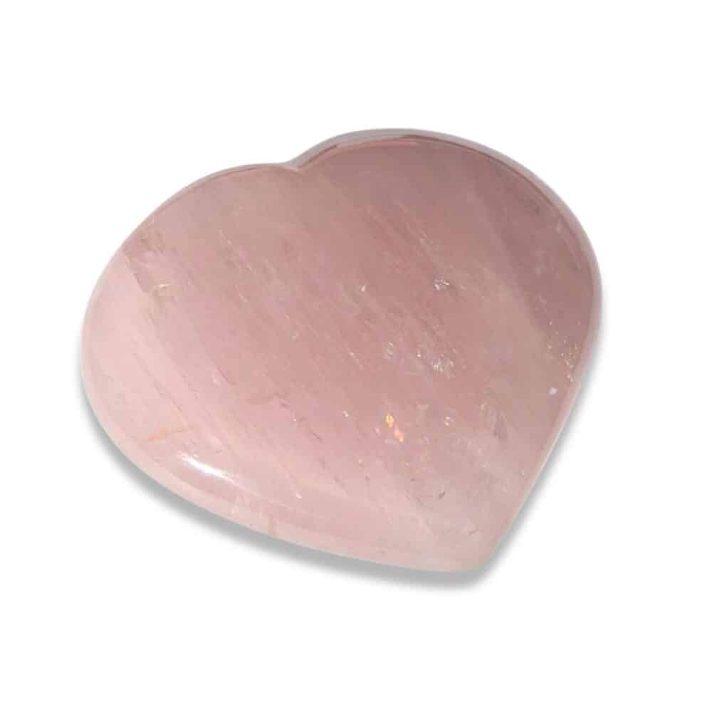 gros coeur en quartz rose
