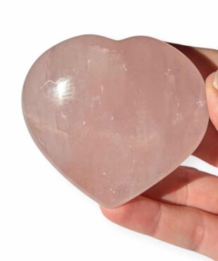 gros coeur en quartz rose