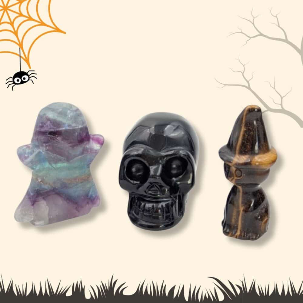 trio figurine halloween