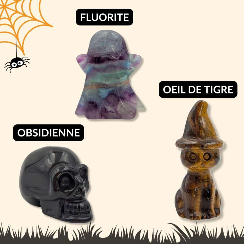 trio figurine halloween