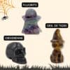 trio figurine halloween