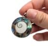 pendentif shiva et ormeau