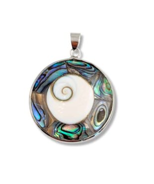 pendentif shiva et ormeau