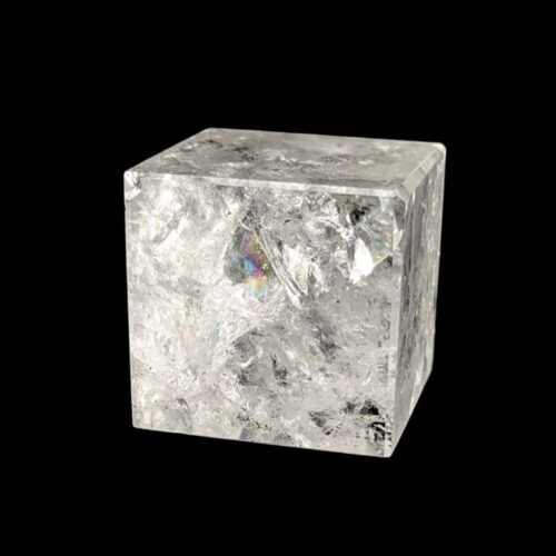 hexaèdre cristal de roche