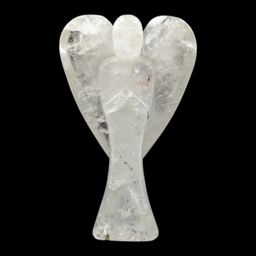 Grand ange en cristal de roche
