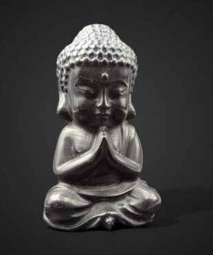 grand bouddha obsidienne