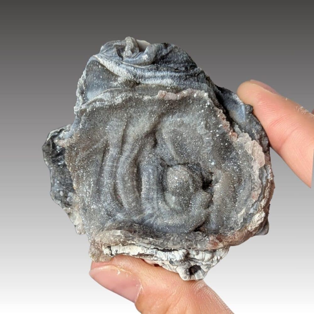 calcédoine cristallisée