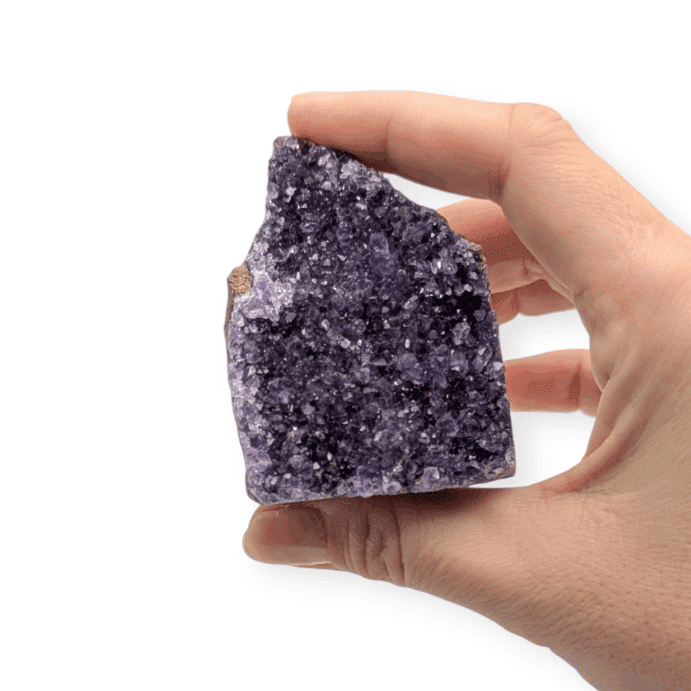 mini géode améthyste