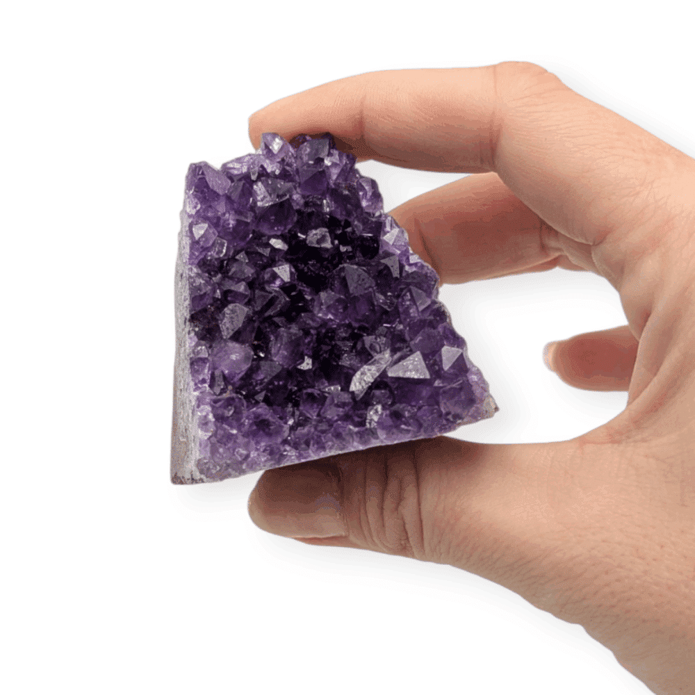 mini géode améthyste