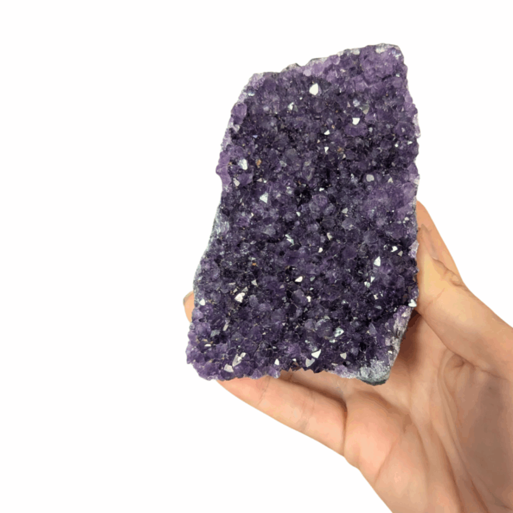 géode améthyste 489g