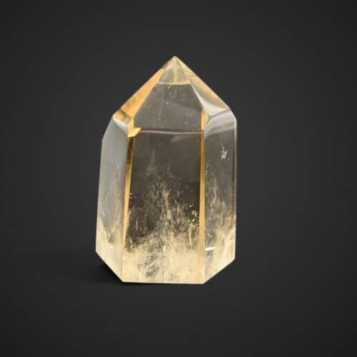 pointe citrine naturelle 180g