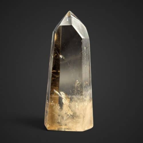 pointe citrine naturelle 318g