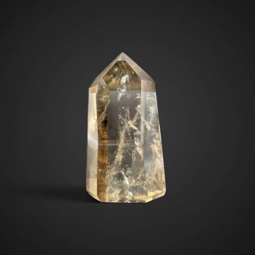 pointe citrine naturelle 96g