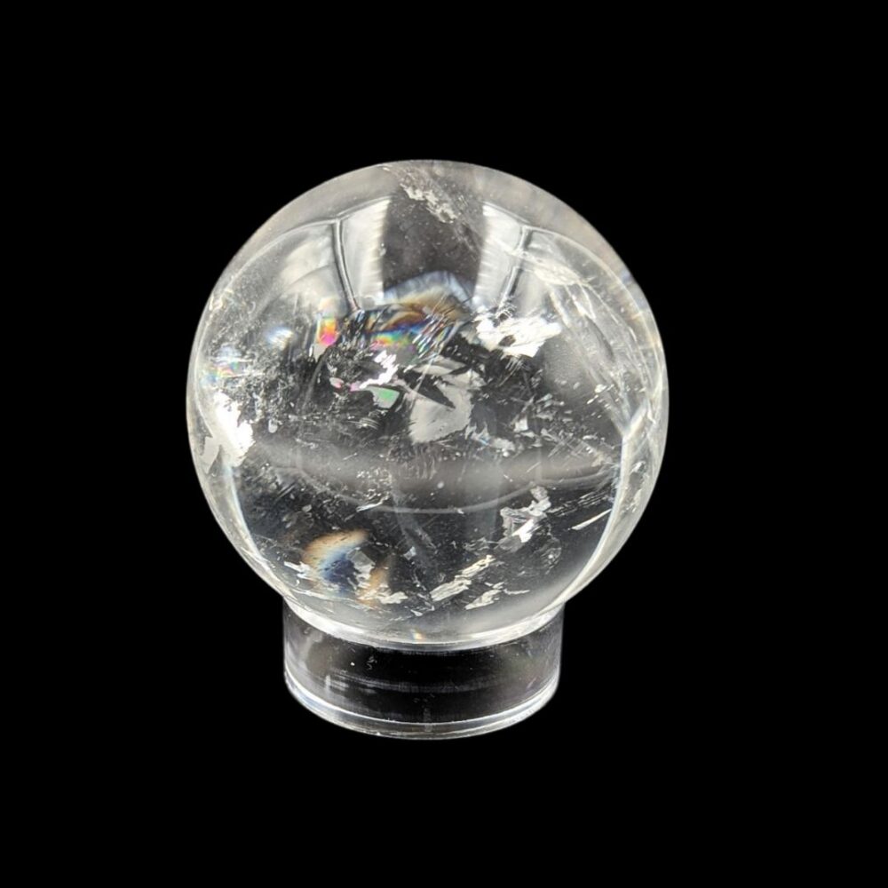 sphère cristal de roche