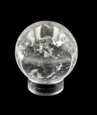 sphère cristal de roche
