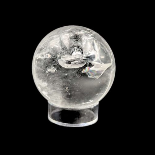 sphère cristal de roche