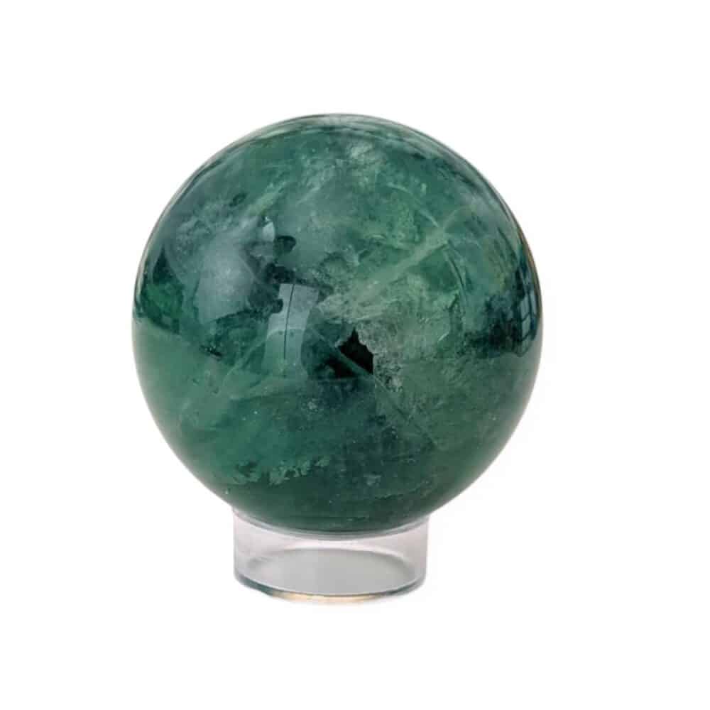 sphère fluorite verte