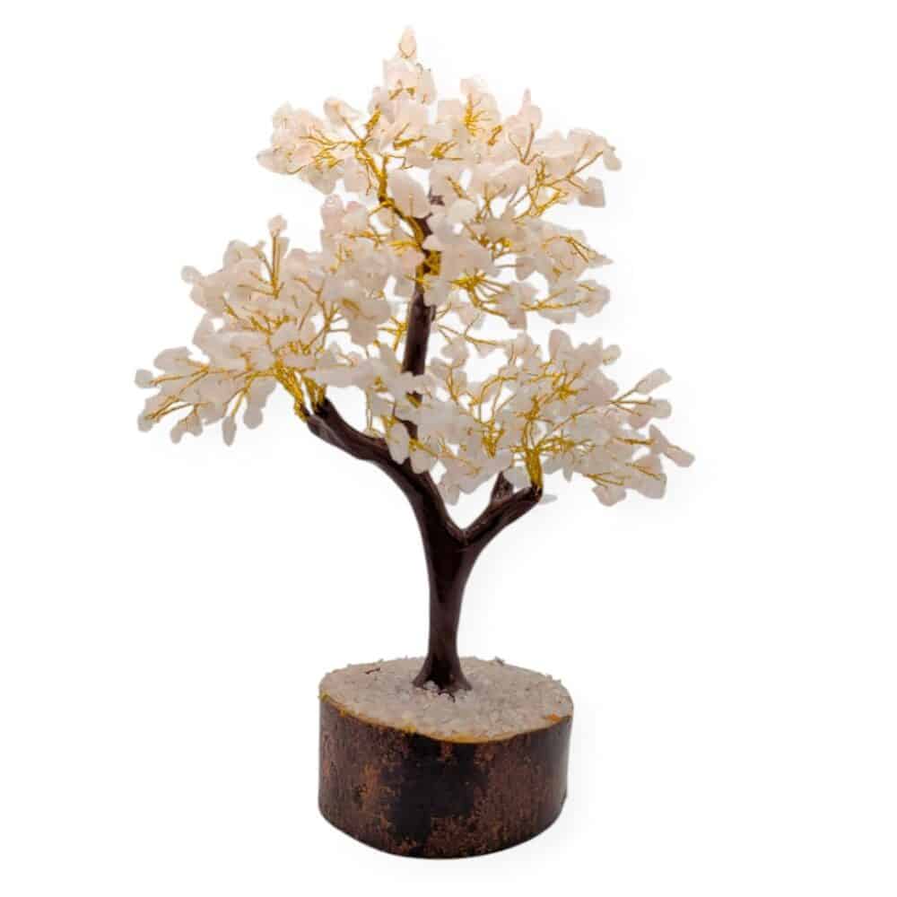 arbre quartz rose