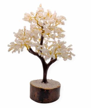 arbre quartz rose