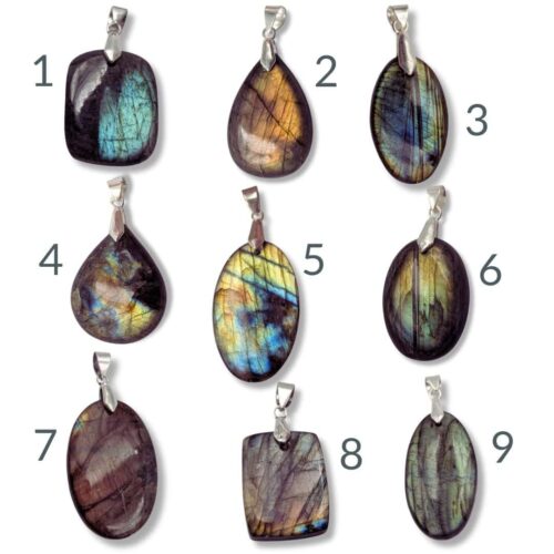 pendentif labradorite
