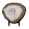 tranche d'agate naturelle 16x15cm