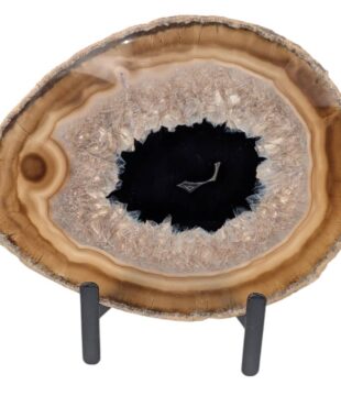 tranche d'agate naturelle 20x15cm