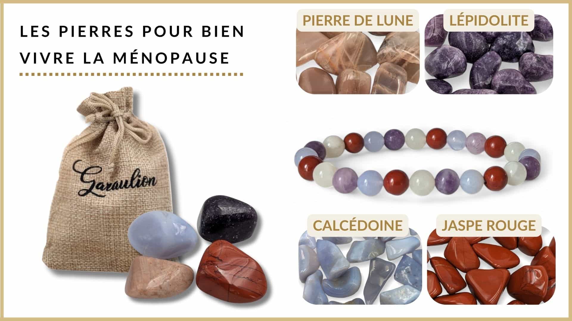 pierres pour la ménopause