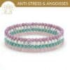 kit bracelets anti stress pierres naturelles pour se detendre et relacher les tensions nerveuses