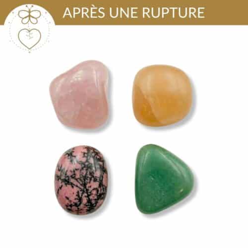 kit pierres rupture amoureuse pierres naturelles pour oublier son ex et retrouver equilibre emotionnel