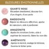 pierres blessures emotionnelles bienfaits apaisement emotionnel guerison amour de soi reconstruction emotionnelle