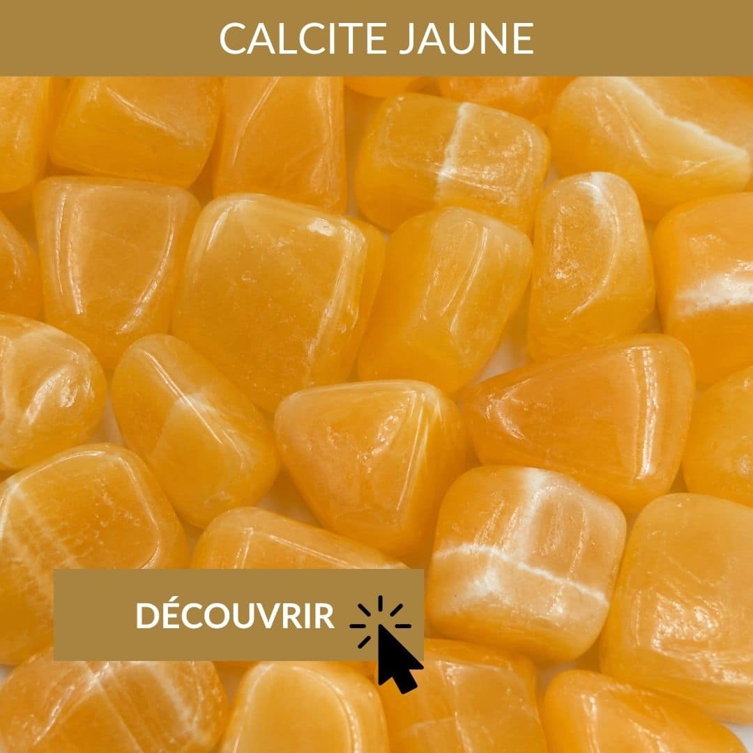 calcite jaune pierre pour retrouver confiance en amour