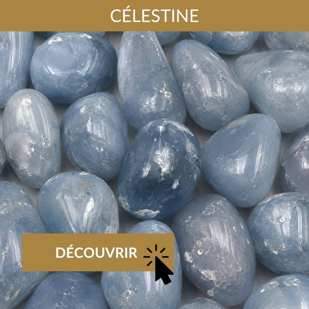 céléstine pierre pour retrouver le calme avant de dormir